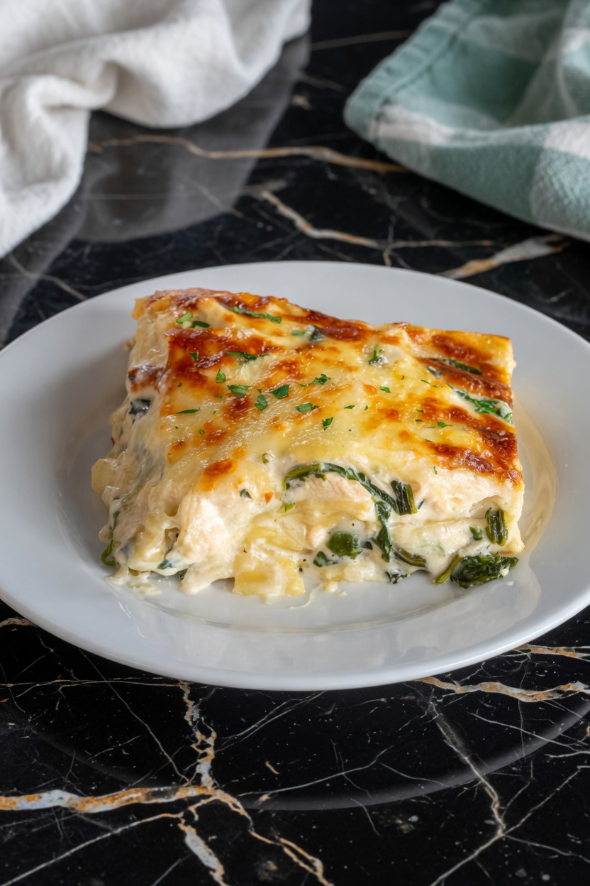 Chicken Alfredo Lasagna