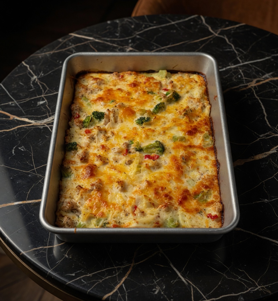 CHRISTMAS BREAKFAST CASSEROLE