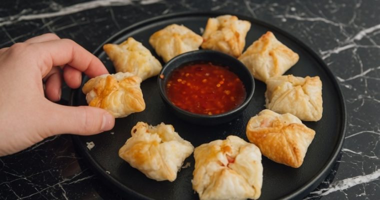 CRAB AND CREAM CHEESE SNACKS