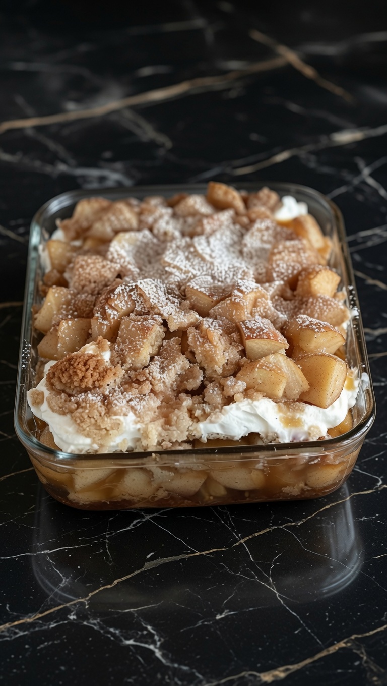 3 INGREDIENT APPLE PIE CAKE