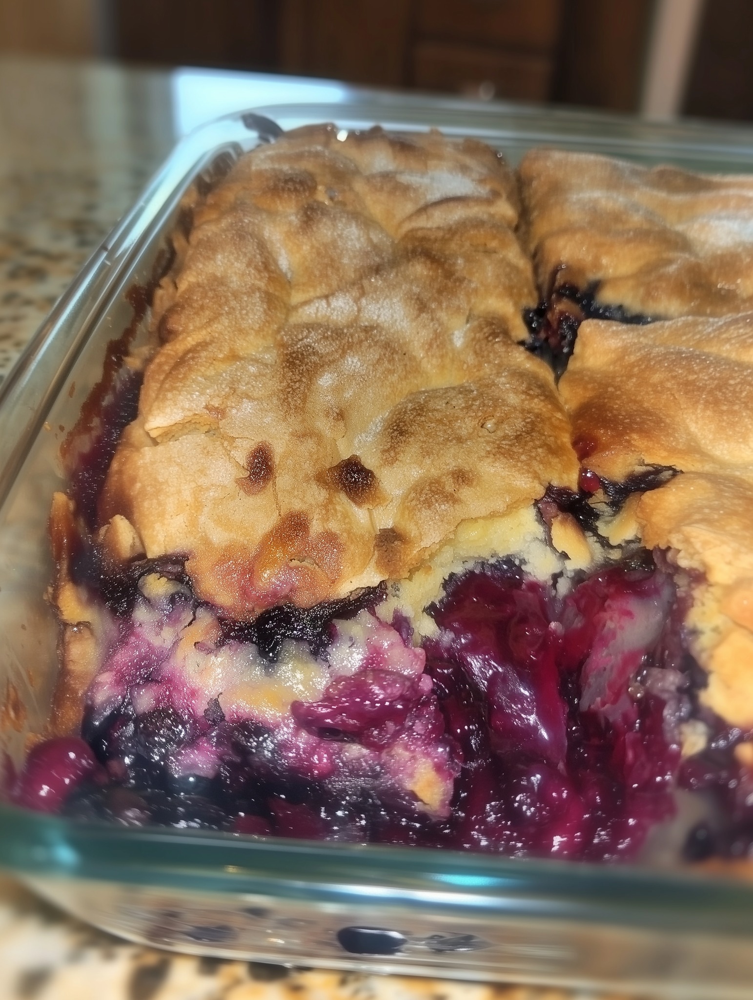 BARON’S BLACKBERRY COBBLER