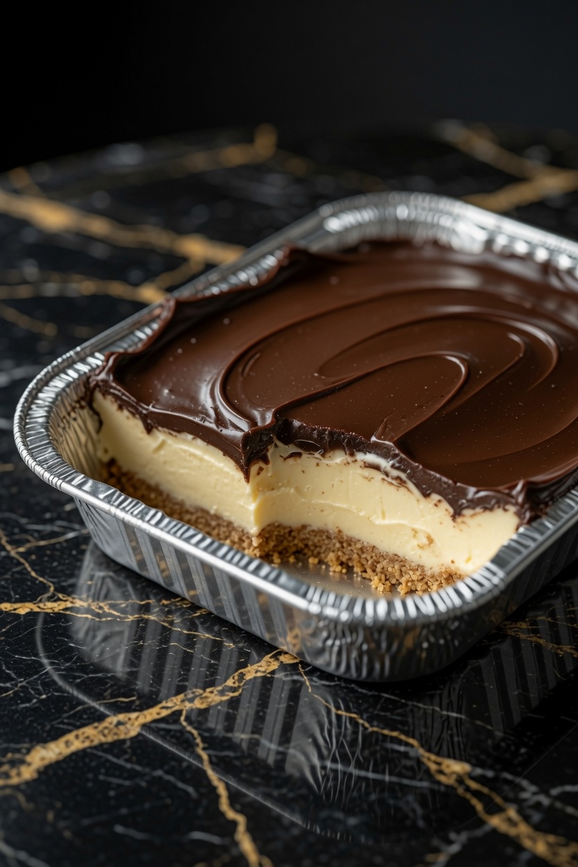No-Bake Chocolate Eclair Cake