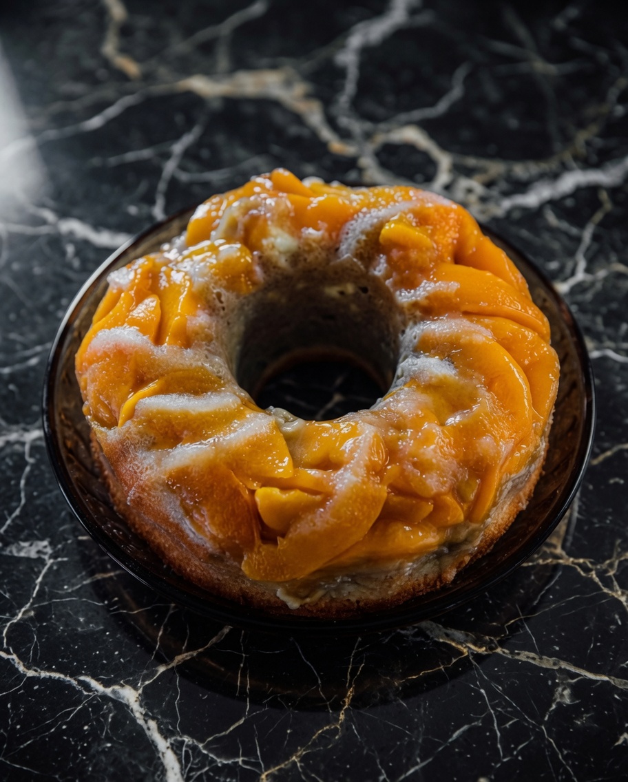 Peach Cobbler Pound Cake