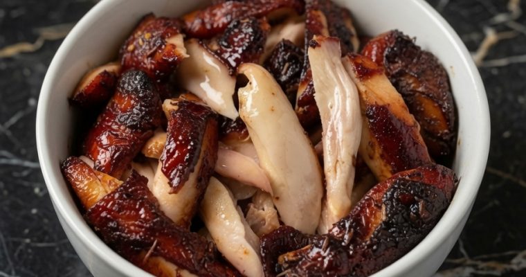 Air Fryer BBQ Chicken Thighs