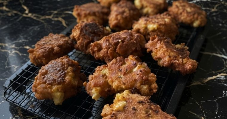 CARAMEL APPLE FRITTERS