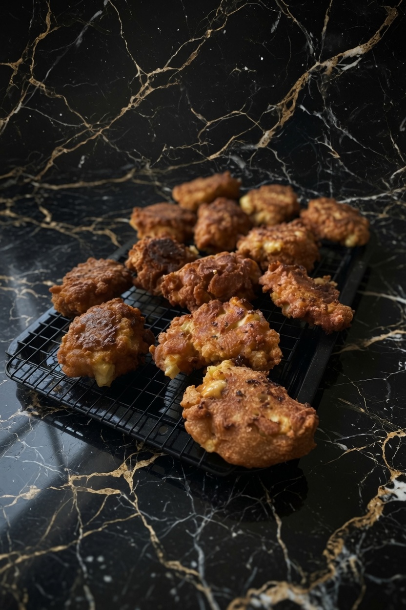 CARAMEL APPLE FRITTERS