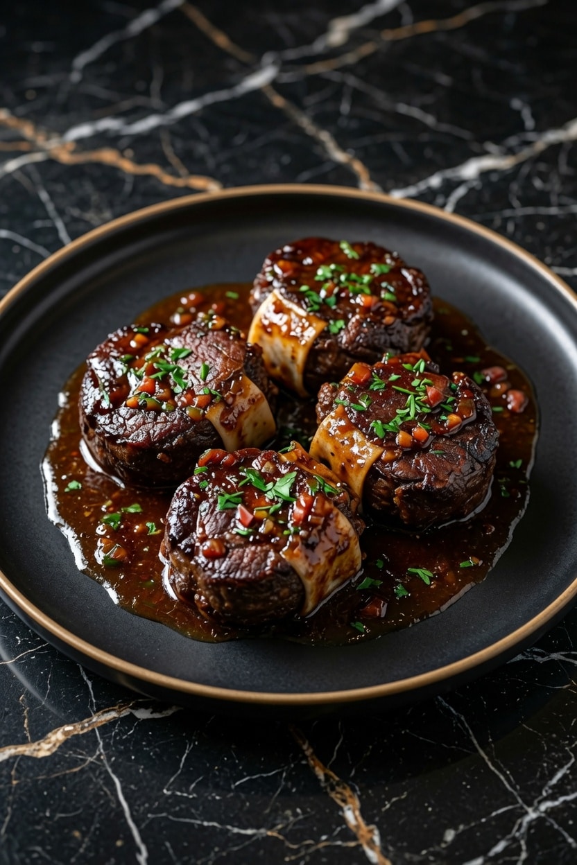 SICILIAN STEAK POACHED IN TOMATO SAUCE