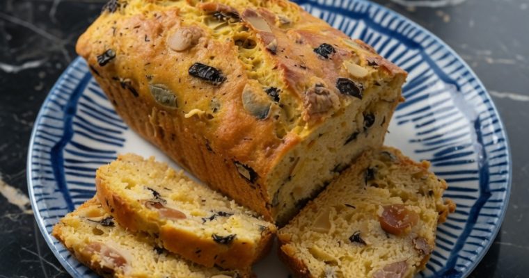 OLIVE, BACON AND CHEESE BREAD
