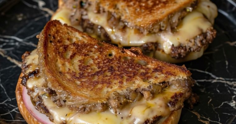PATTY MELTS WITH SECRET SAUCE