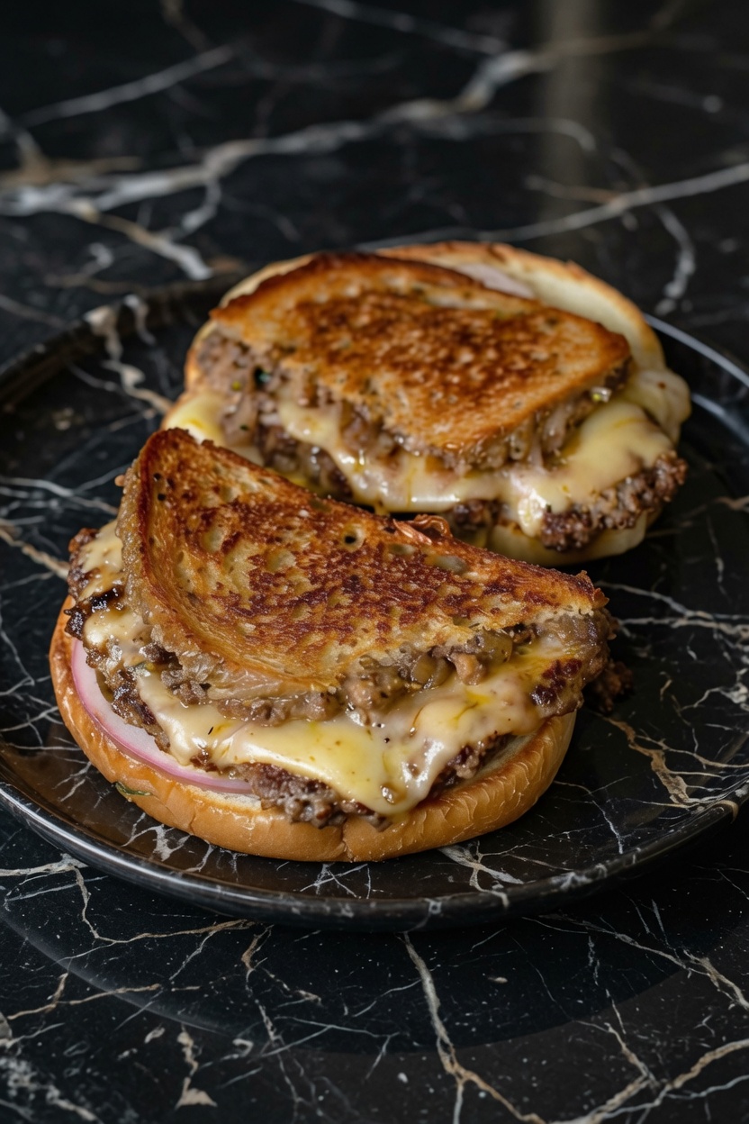 PATTY MELTS WITH SECRET SAUCE