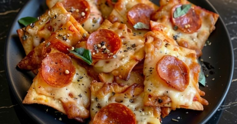 Keto Pizza Chips