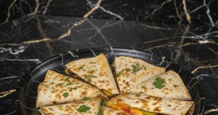 Loaded Steak Quesadillas
