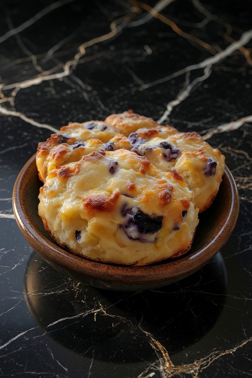Sweet Blueberry Biscuits
