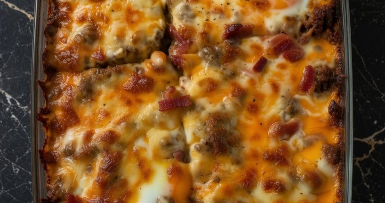MAKE AHEAD SAUSAGE HASHBROWN CASSEROLE
