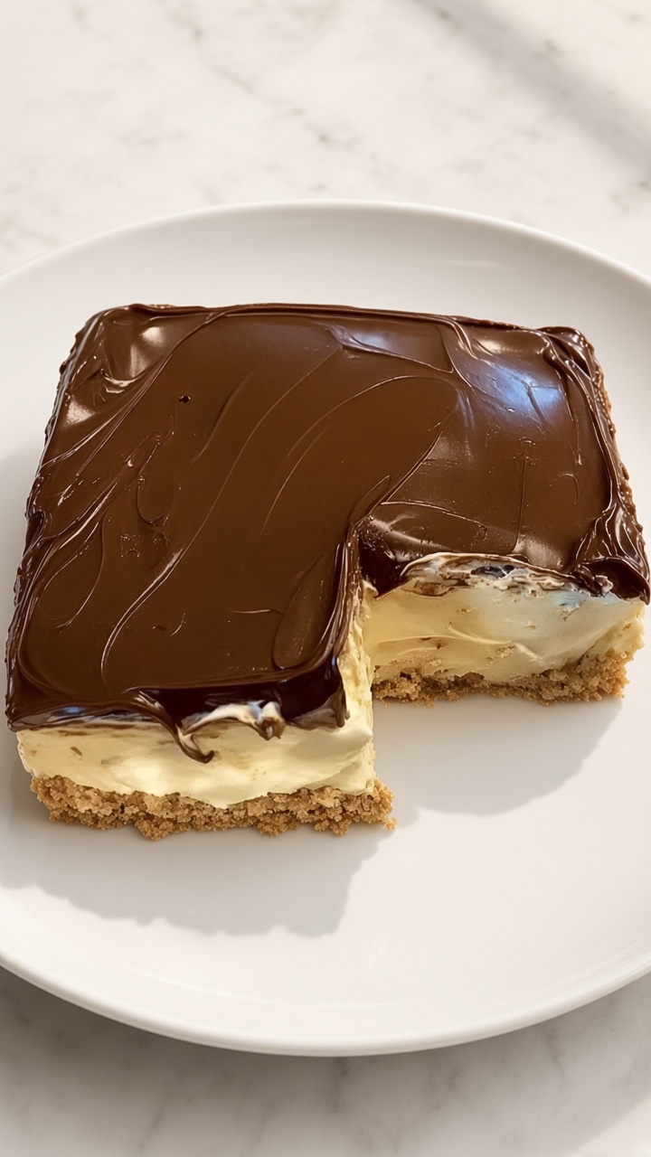 No-Bake Chocolate Eclair Cake