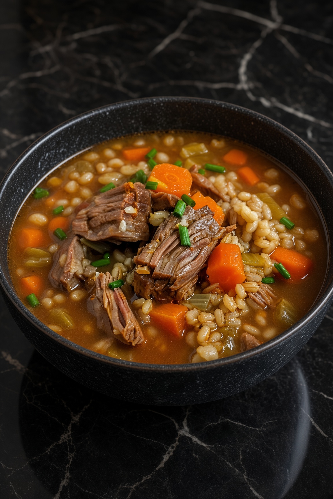 Best Ever Beef and Barley Soup