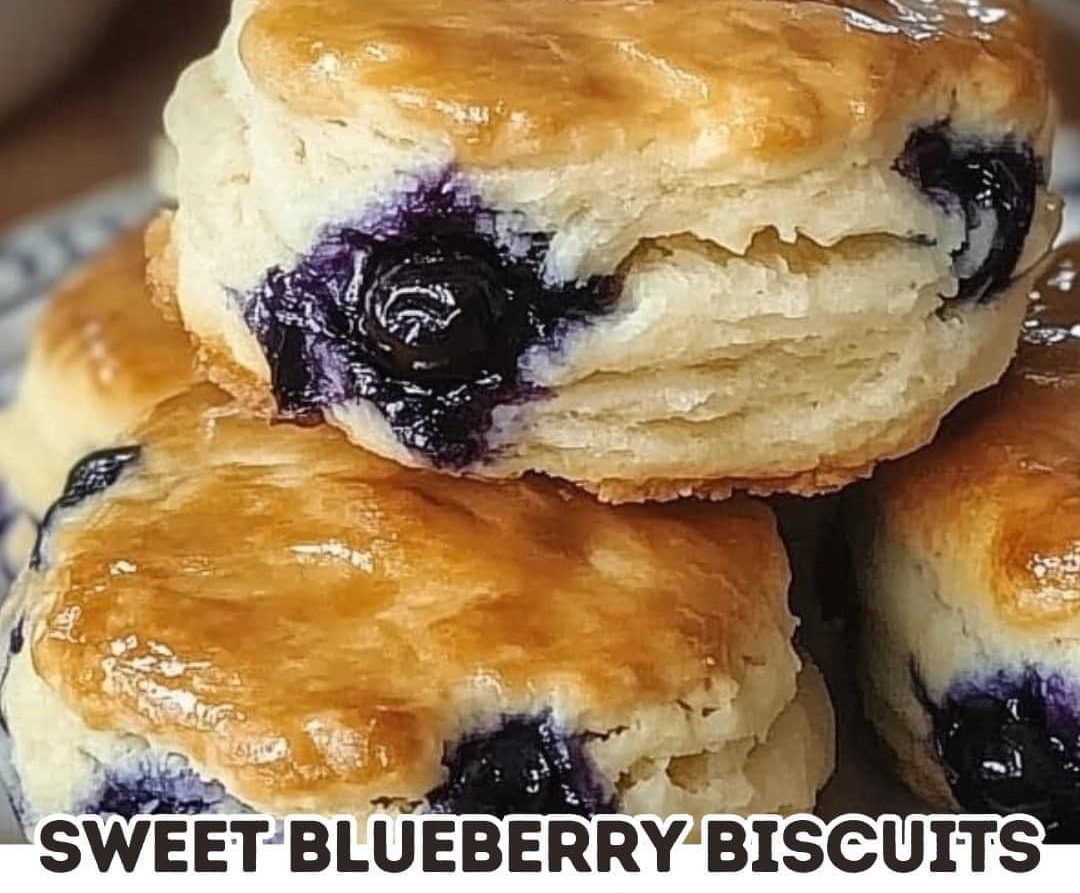 Sweet Blueberry Biscuits