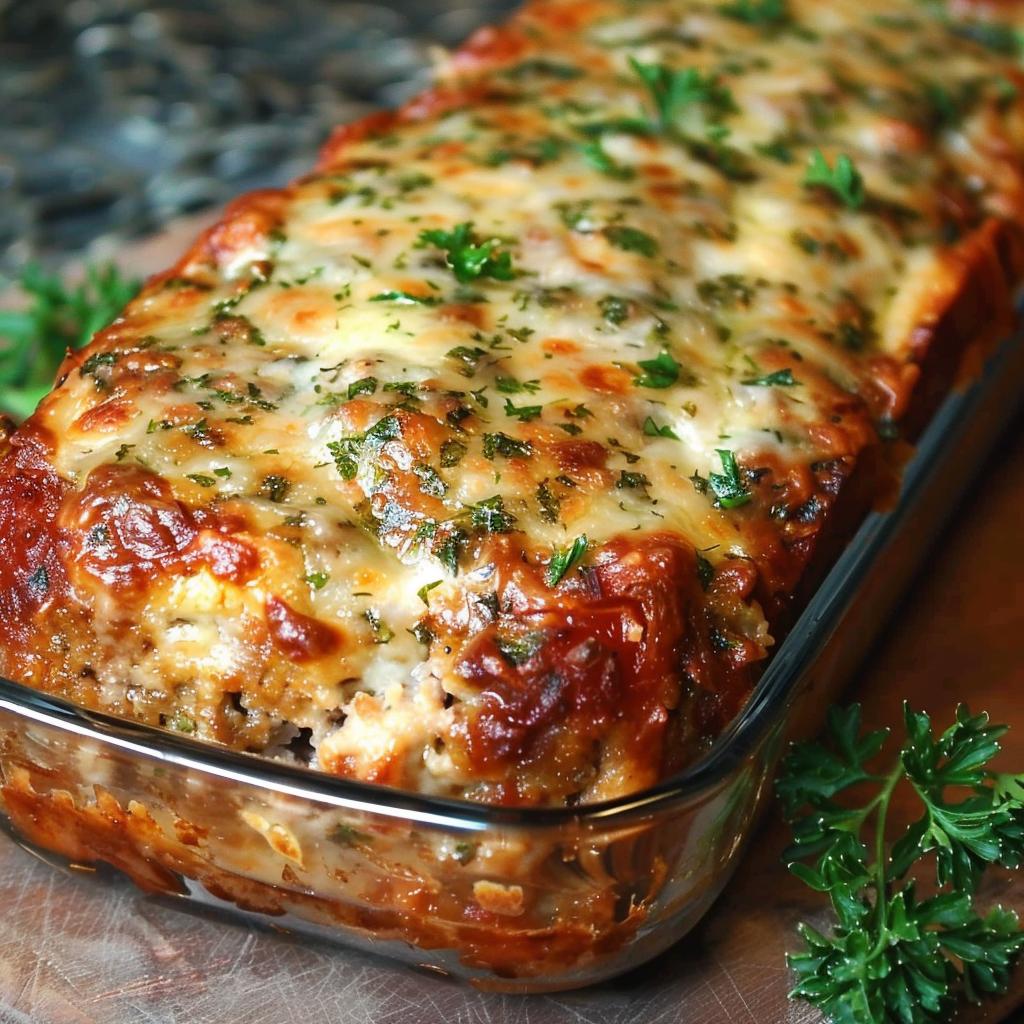 CLASSIC PARMESAN MEATLOAF