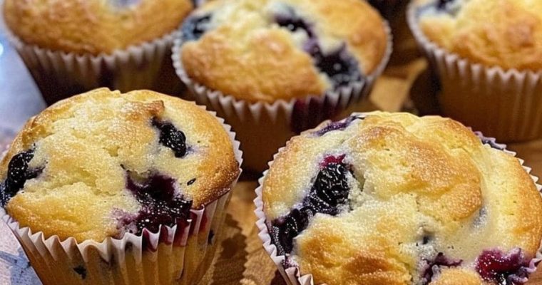 Lemon Blueberry Muffins