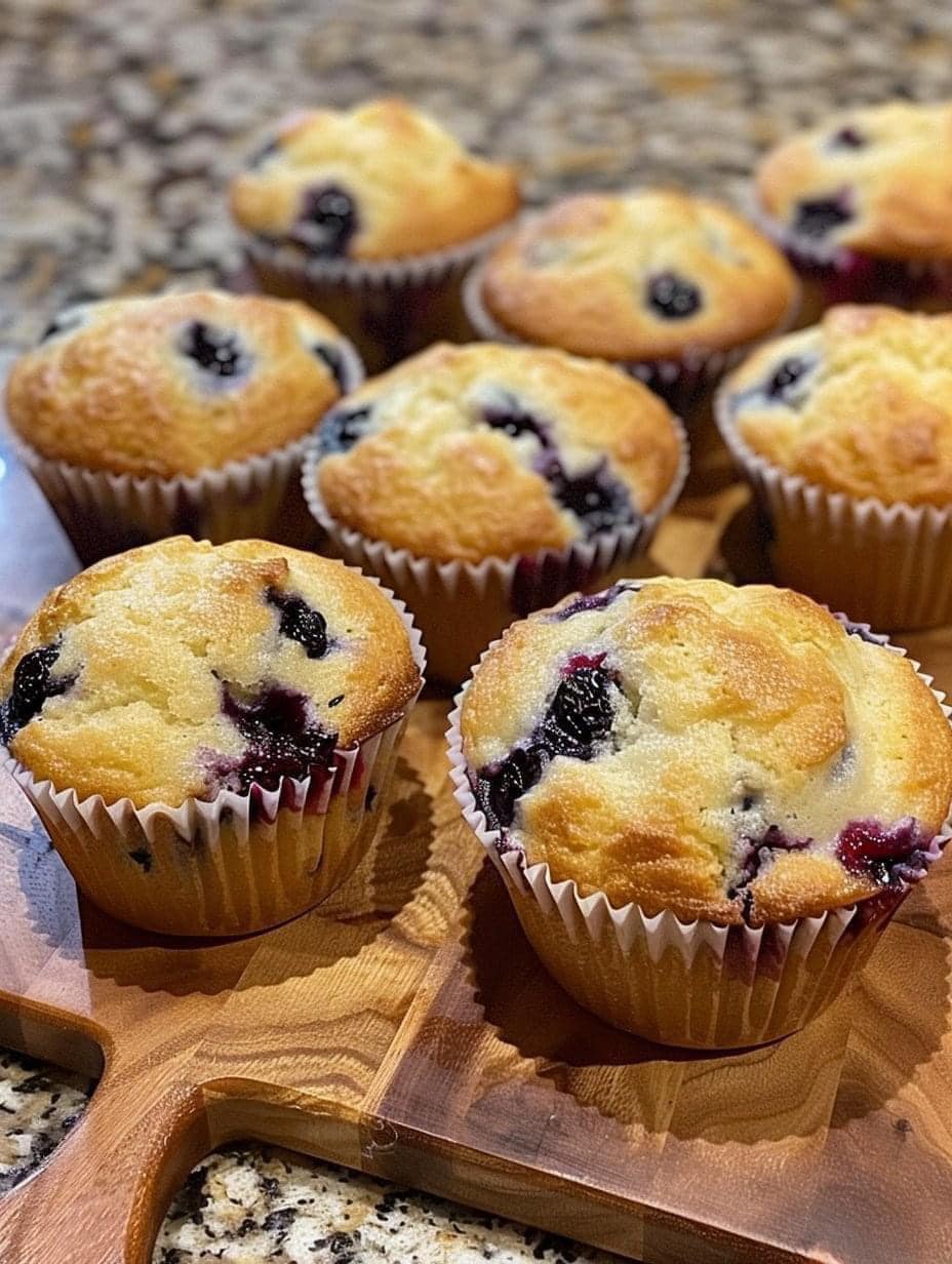 Lemon Blueberry Muffins