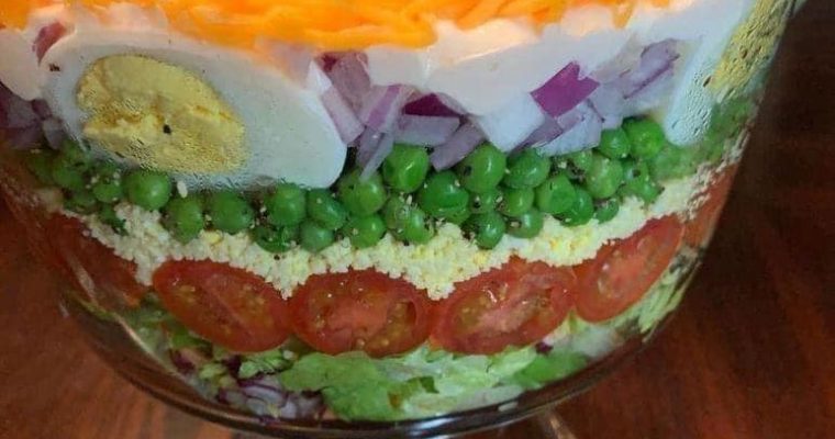 30-MINUTE SEVEN LAYER SALAD