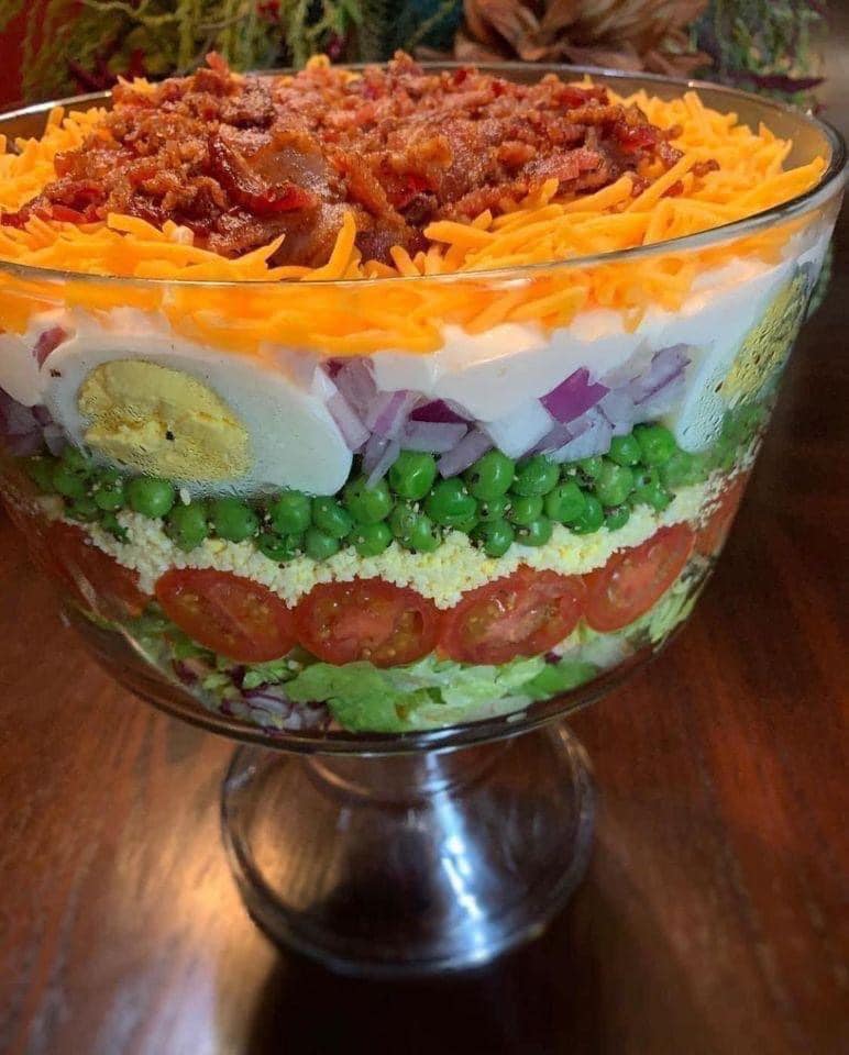 30-MINUTE SEVEN LAYER SALAD