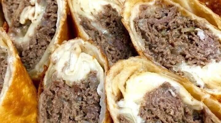 PHILLY CHEESESTEAK EGG ROLLS