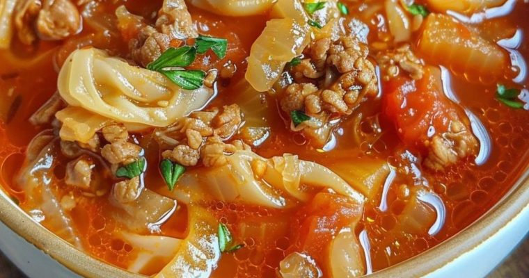 CABBAGE ROLL SOUP