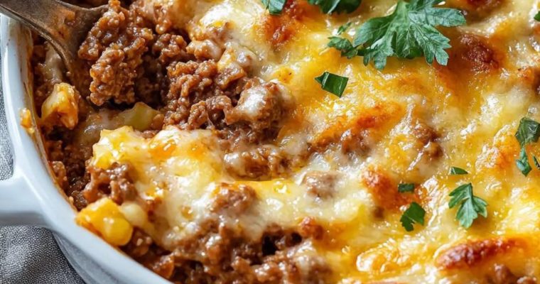 Grandma’s Ground Beef Casserole