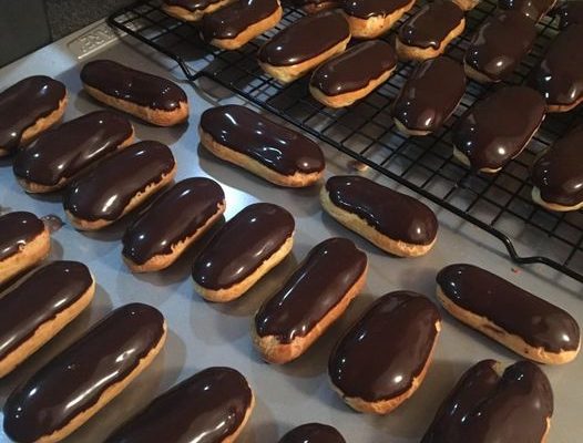 Classic Chocolate Eclairs