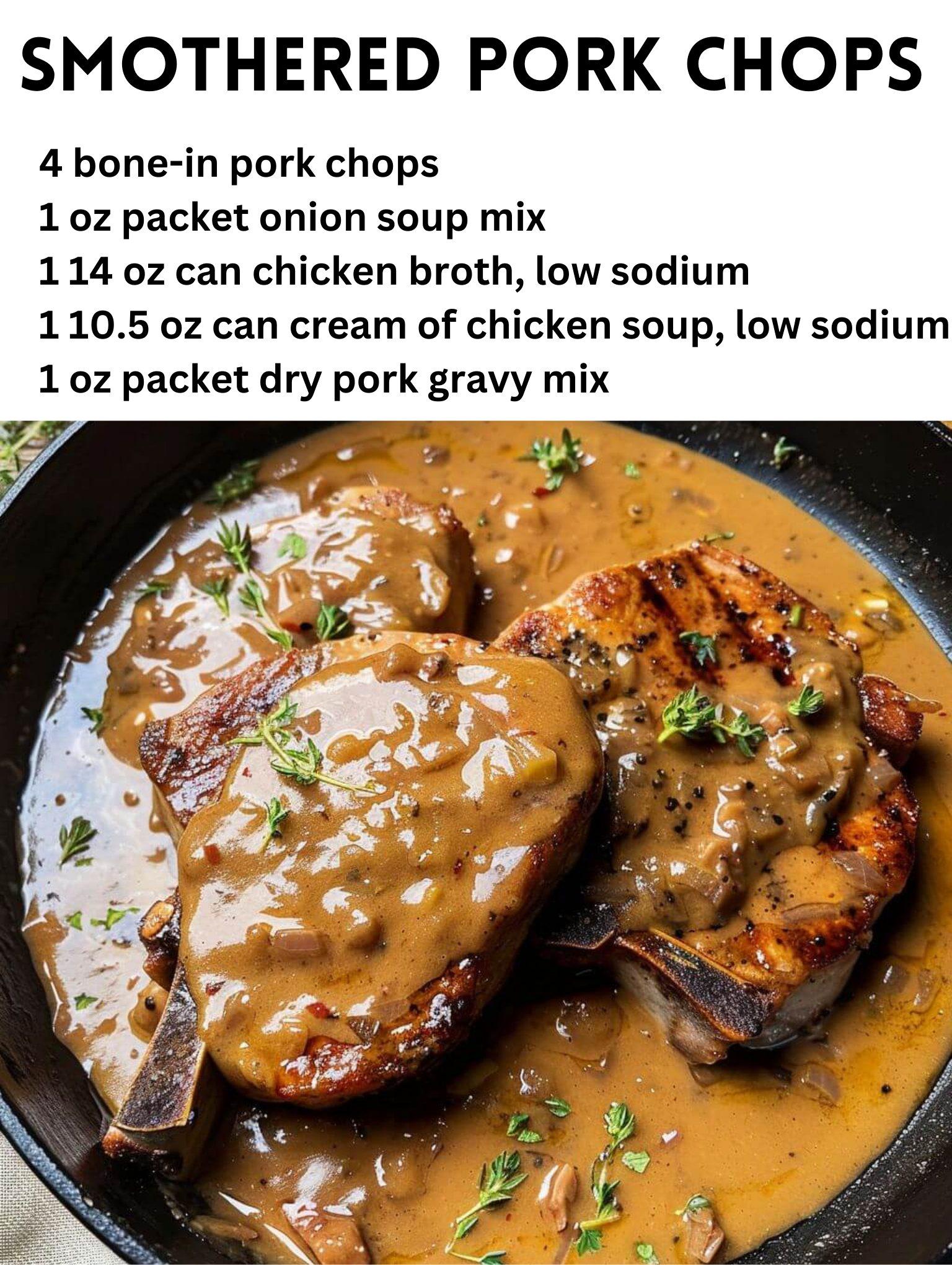 Smothered Pork Chops