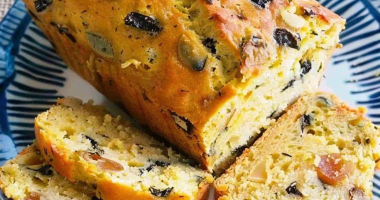 OLIVE, BACON AND CHEESE BREAD