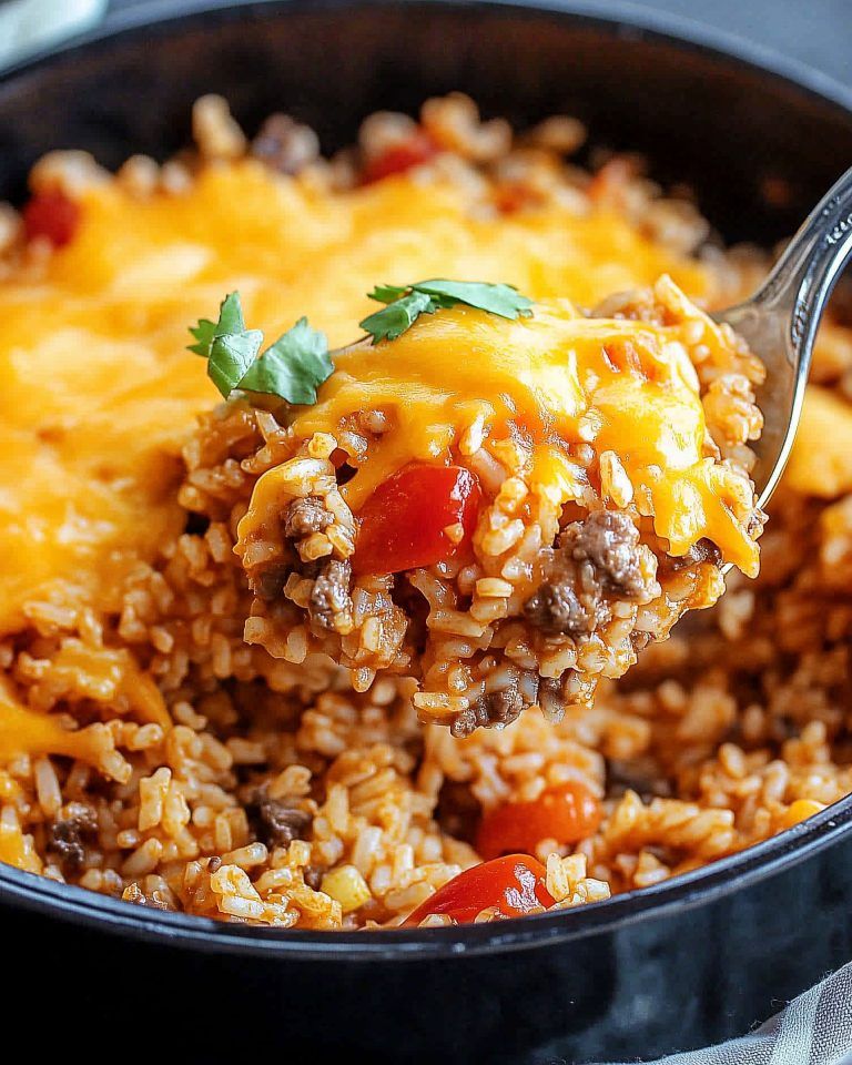 Cheesy Taco Rice