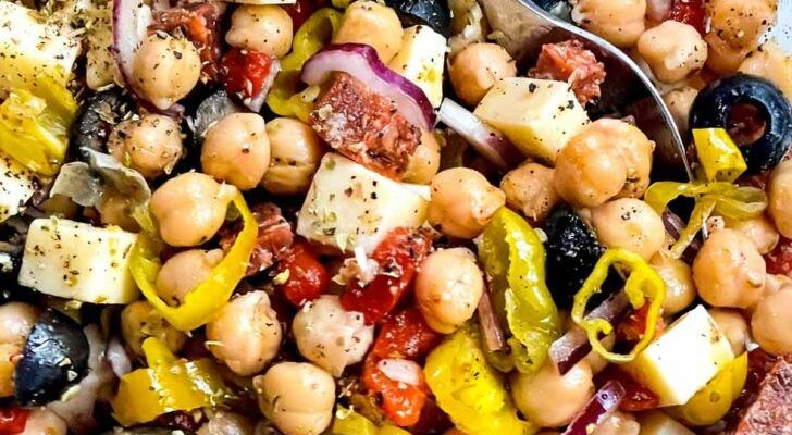 Italian Chickpea Salad