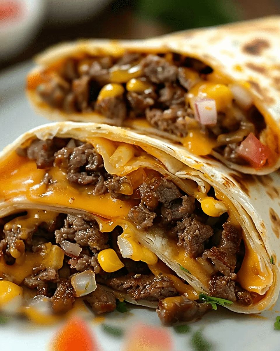 NACHO CHEESE BEEF WRAP
