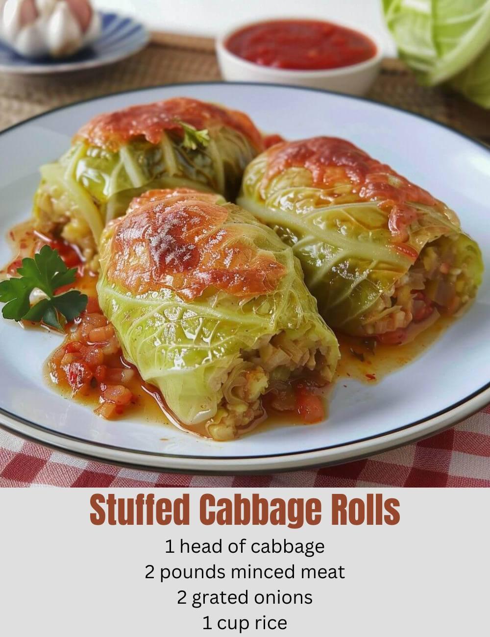 Stuffed Cabbages Rolls