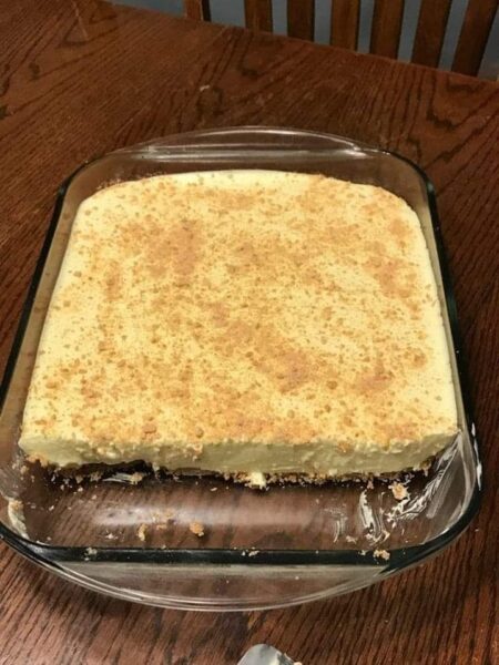 NO-BAKE WOOLWORTH ICEBOX CHEESECAKE