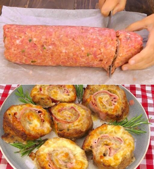 BEEF ROULADE WITH CHEESE