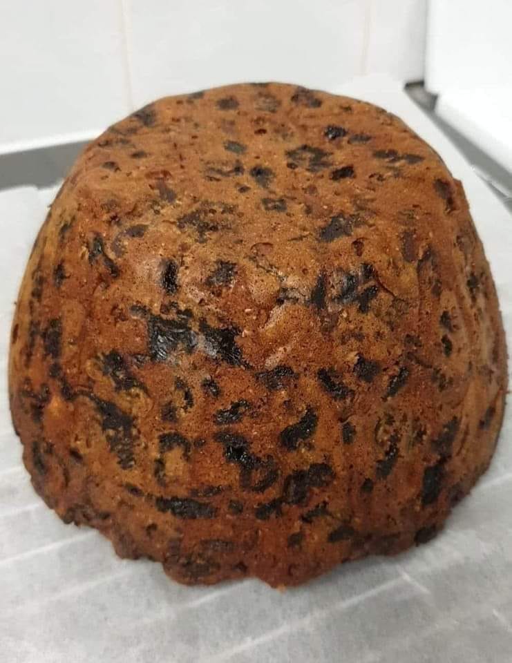 SLOW COOKER CHRISTMAS PUDDING