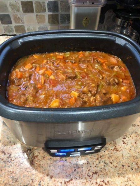 SLOW COOKER BEEF STEW