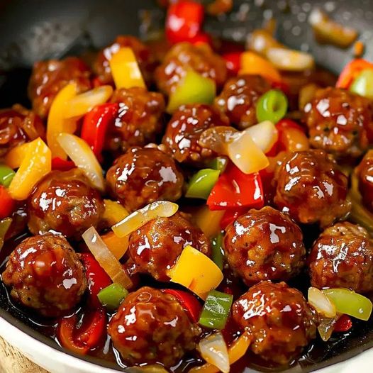 Sweet and Sour Meatballs