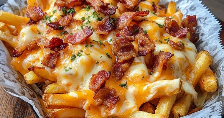 Loaded Bacon Cheese Fries