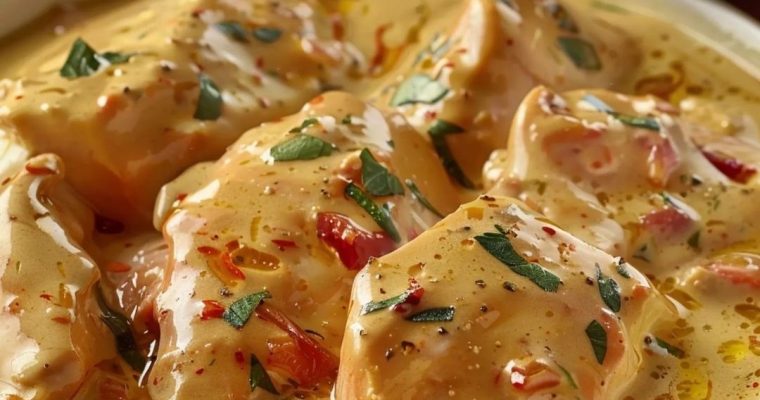 Chicken Breast in Cream Sauce