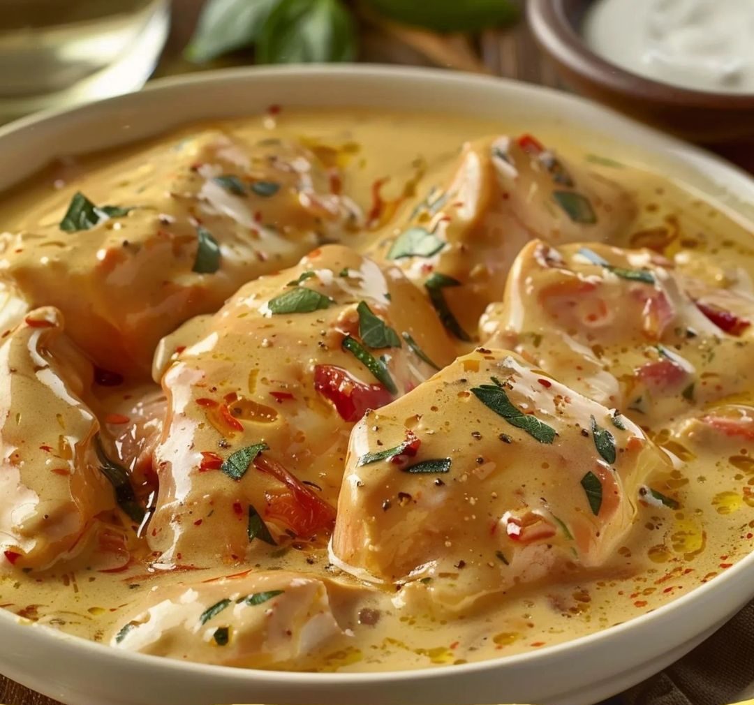 Chicken Breast in Cream Sauce