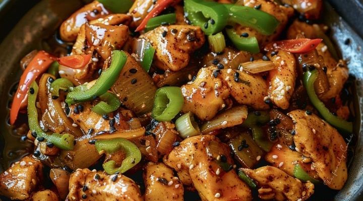 Black Pepper Chicken