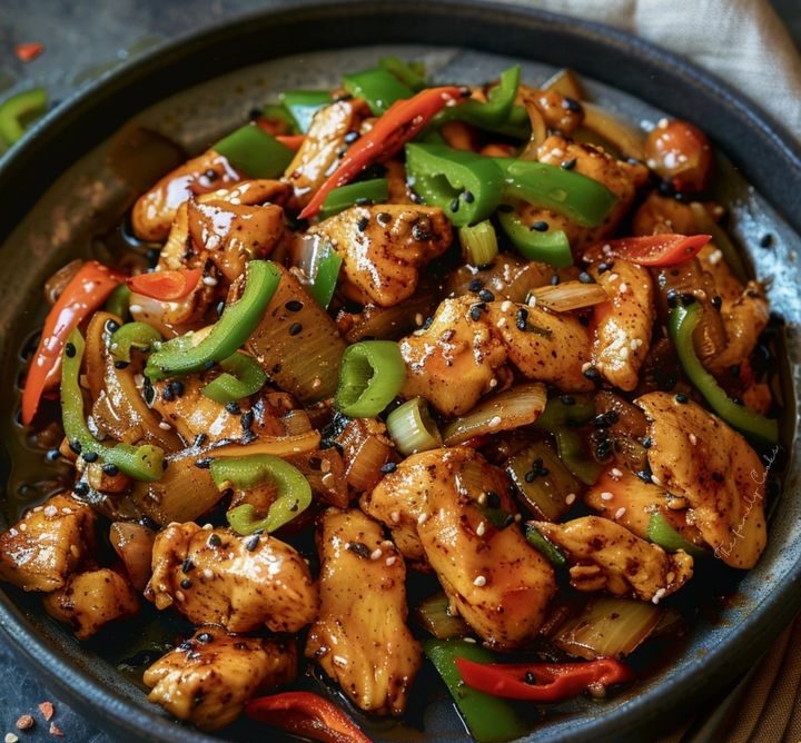 Black Pepper Chicken