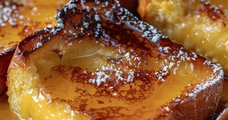 Overnight Creme Brulee French Toast