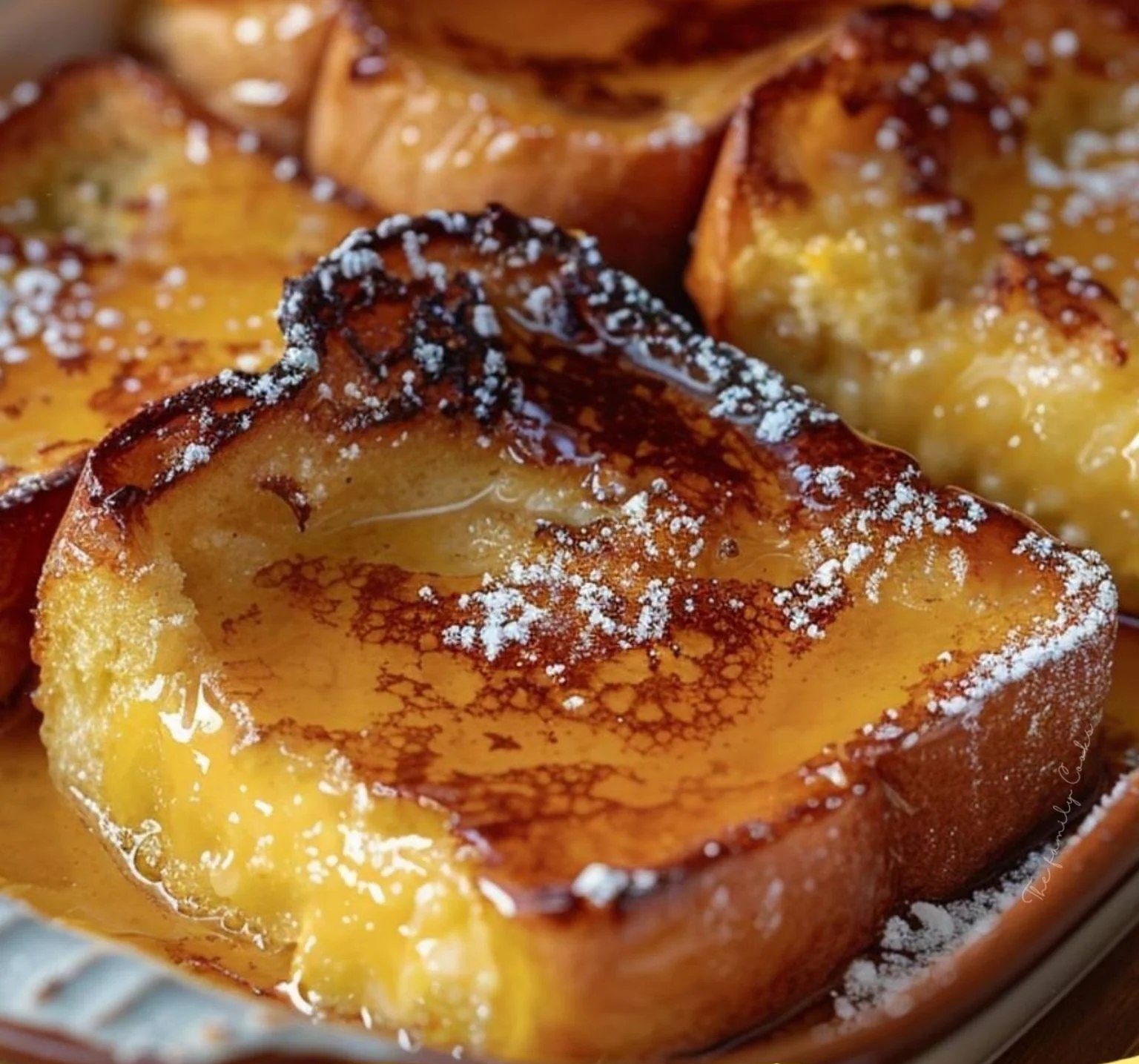 Overnight Creme Brulee French Toast