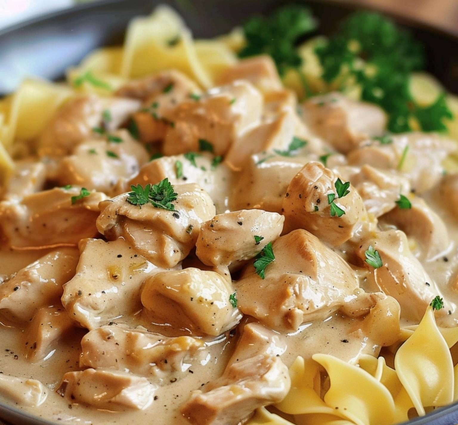 Chicken Stroganoff
