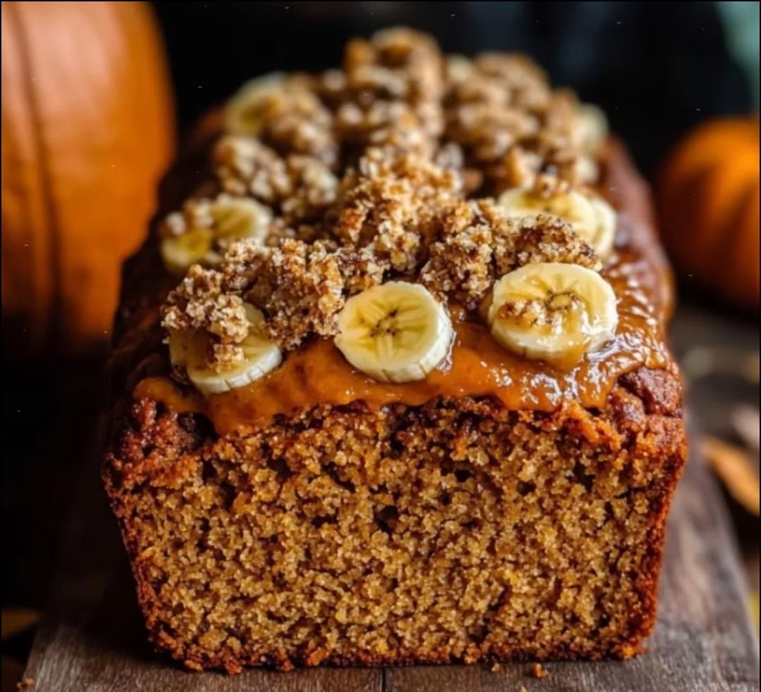 Pumpkin Banana Bread